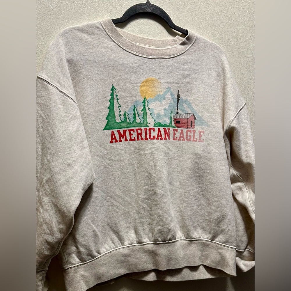 American Eagle Cozy Cabin Sweatshirt